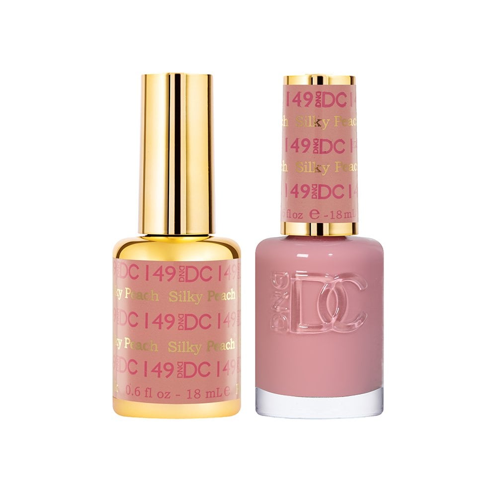 DND DC Gel & Nail Polish DUO 18ml - DC149 Silky Peach