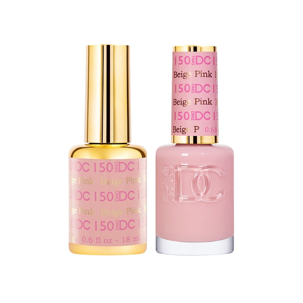 DND DC Gel & Nail Polish DUO 18ml - DC150 Beige Pink