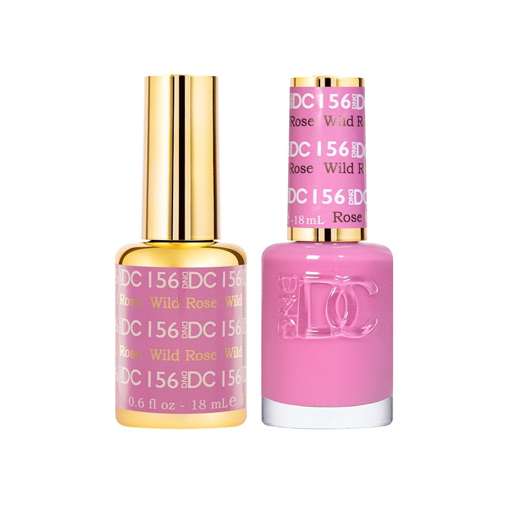 DND DC Gel & Nail Polish DUO 18ml - DC156 Wild Rose