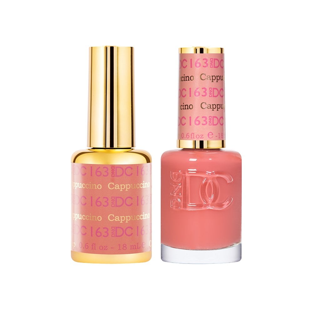 DND DC Gel & Nail Polish DUO 18ml - DC163 Cappuccino