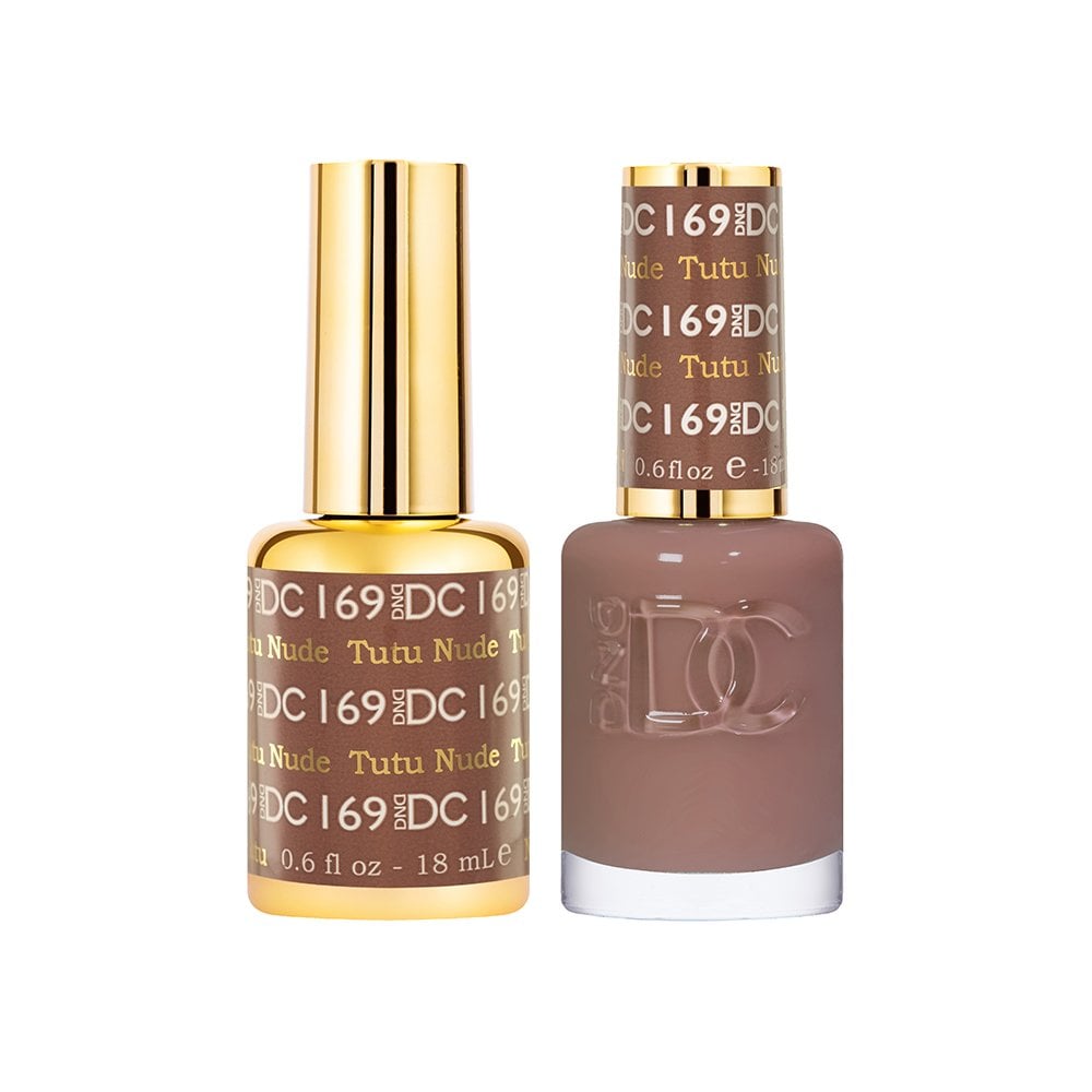 DND DC Gel & Nail Polish DUO 18ml - DC169 Tutu Nude