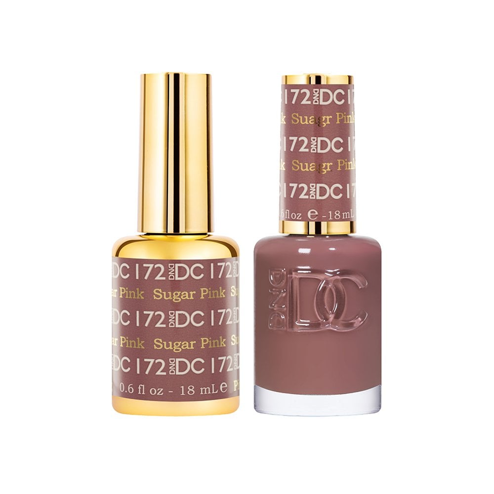 DND DC Gel & Nail Polish DUO 18ml - DC172 Sugar Pink
