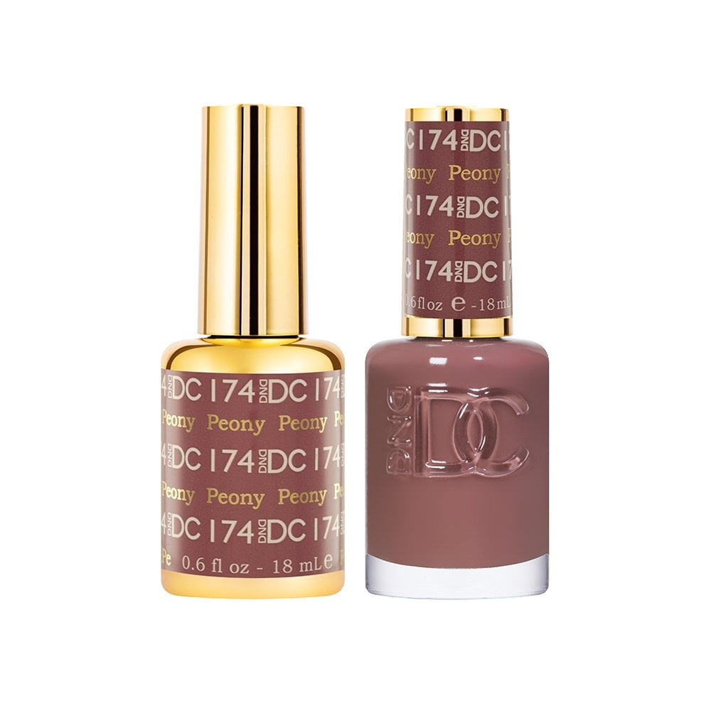 DND DC Gel & Nail Polish DUO 18ml - DC174 Peony