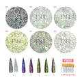 Galaxy Flake Chrome Collection 6 PCS(Free applicator)