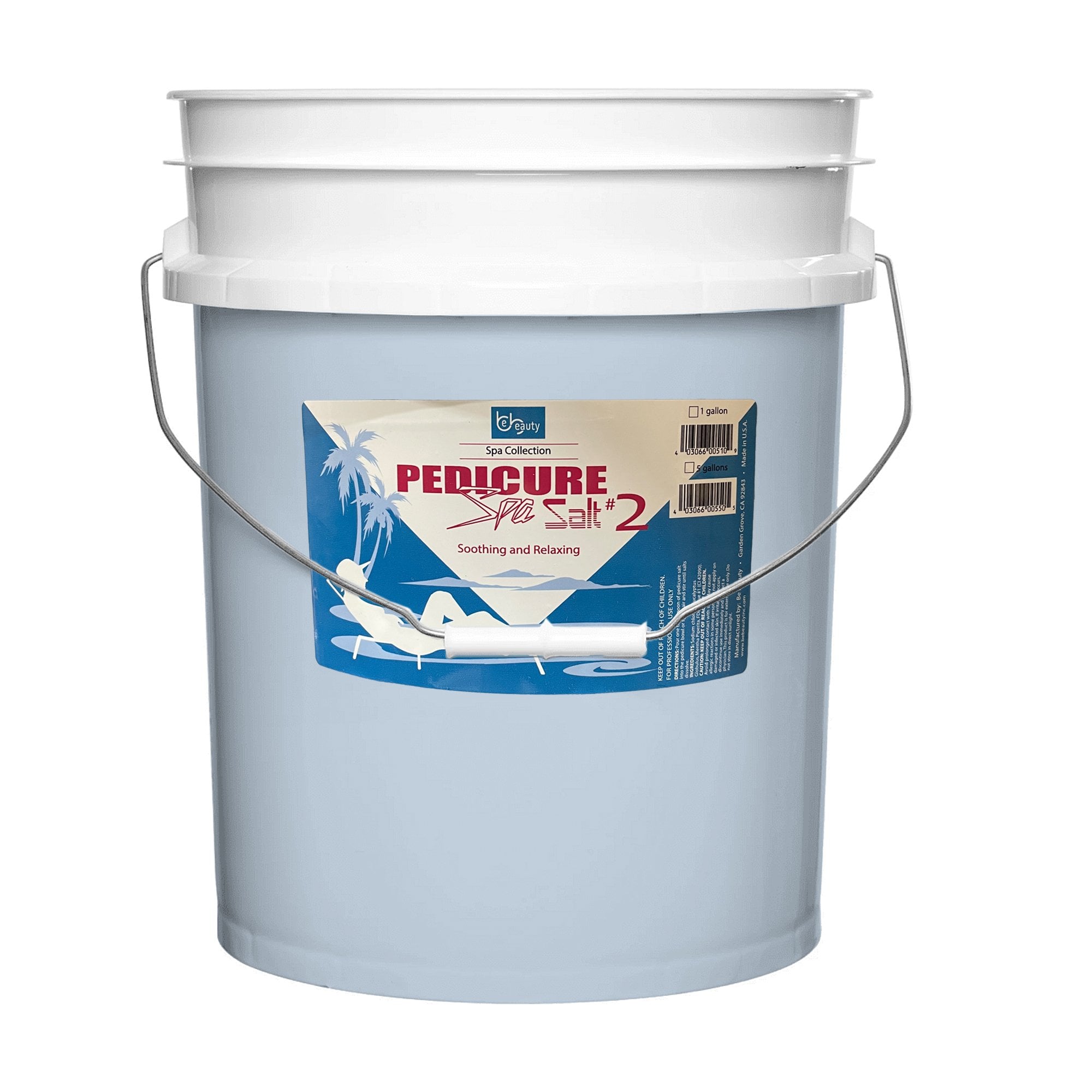 BE BEAUTY Pedicure Spa Salt - #2 (Bucket)