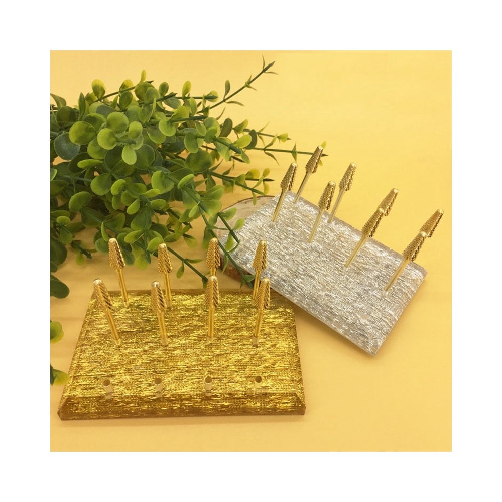 TNBL Drill Bit Holder Display Stand - Silver