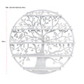 Gel & Nail Polish Wall Rack - Tree Silhouette 100cm