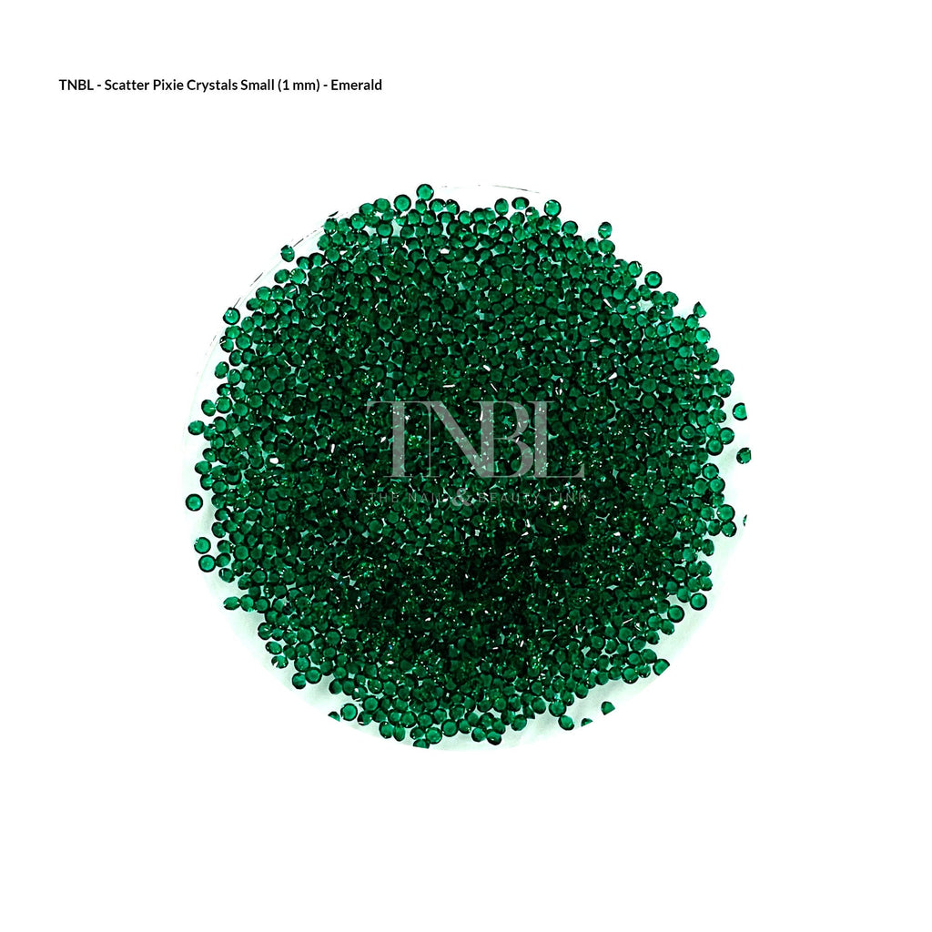 Scatter Pixie Crystals - Emerald