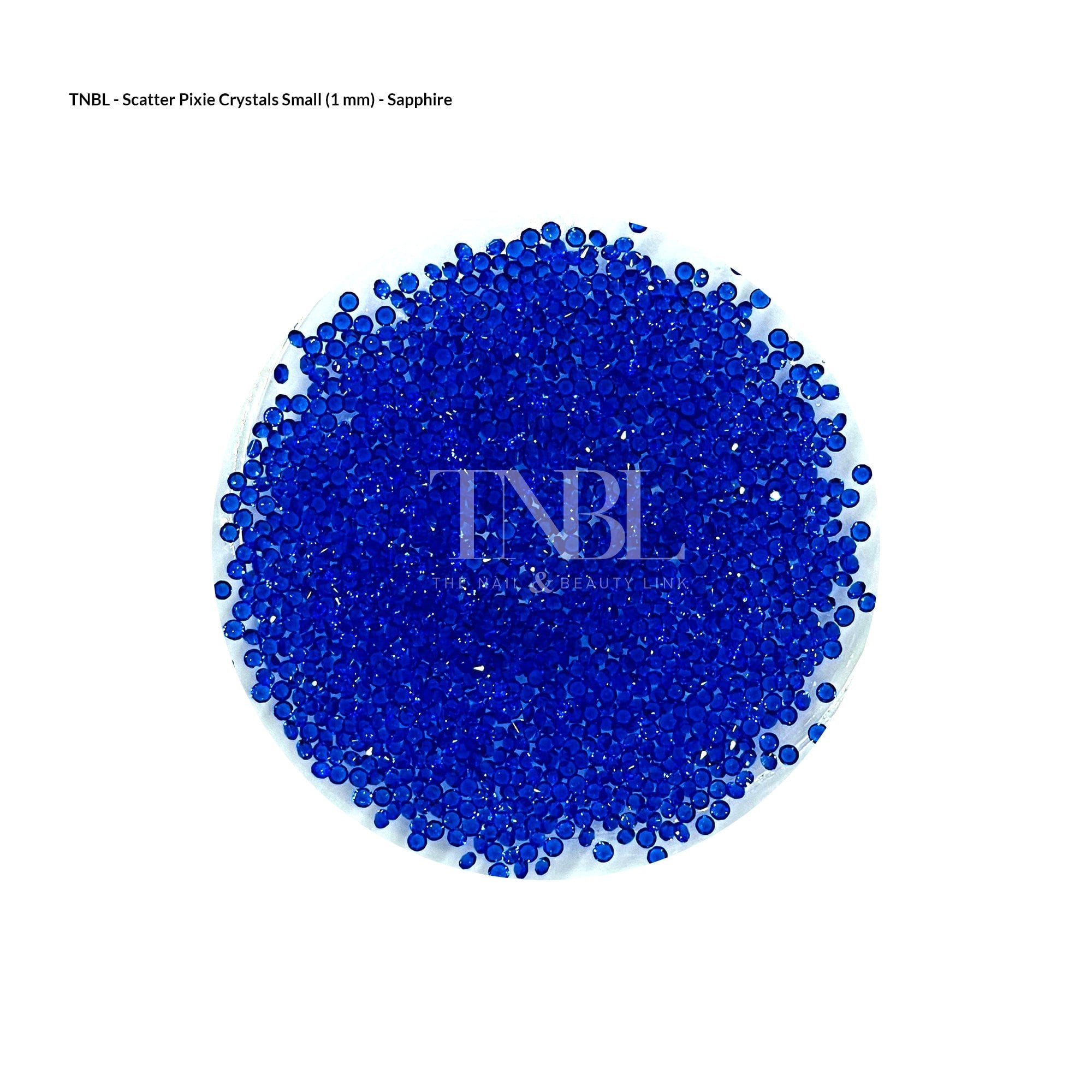 Scatter Pixie Crystals sapphire