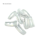 Crystal Clear Nail Tips Pack Of 50 (With Well)