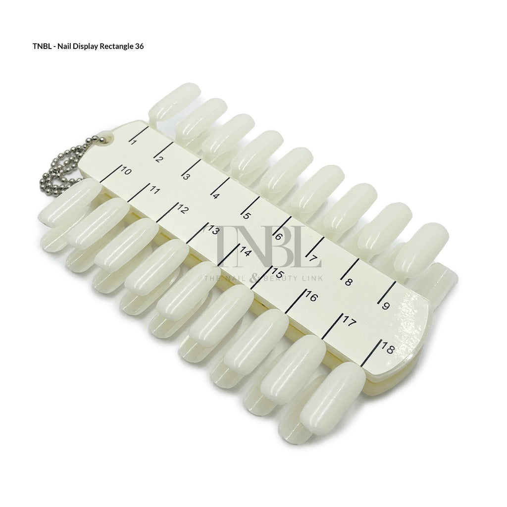 Nail Display Rectangle 36 Tips