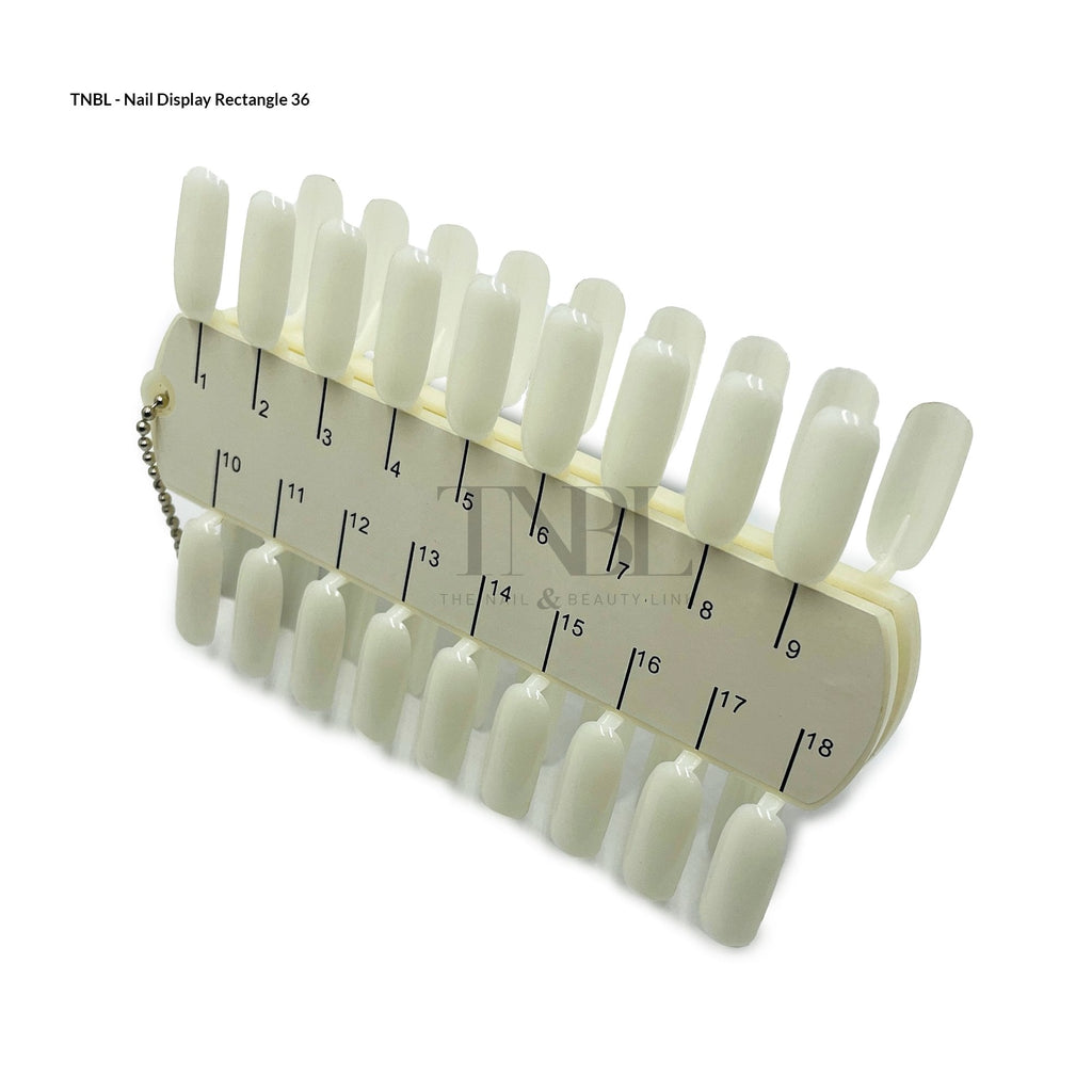 Nail Display Rectangle 36 Tips