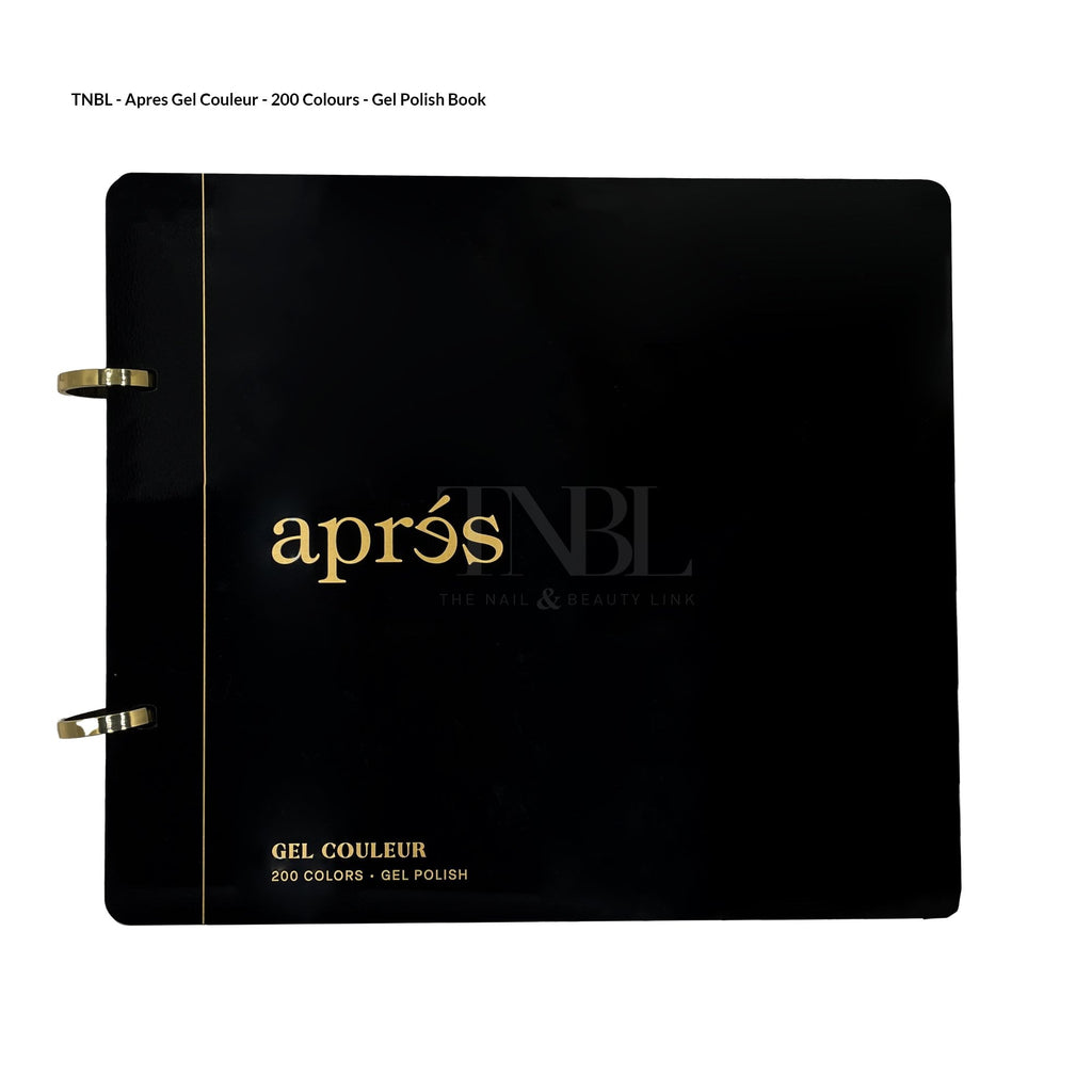 APRES APRES 200 Gel Couleur Display Book V1- Black