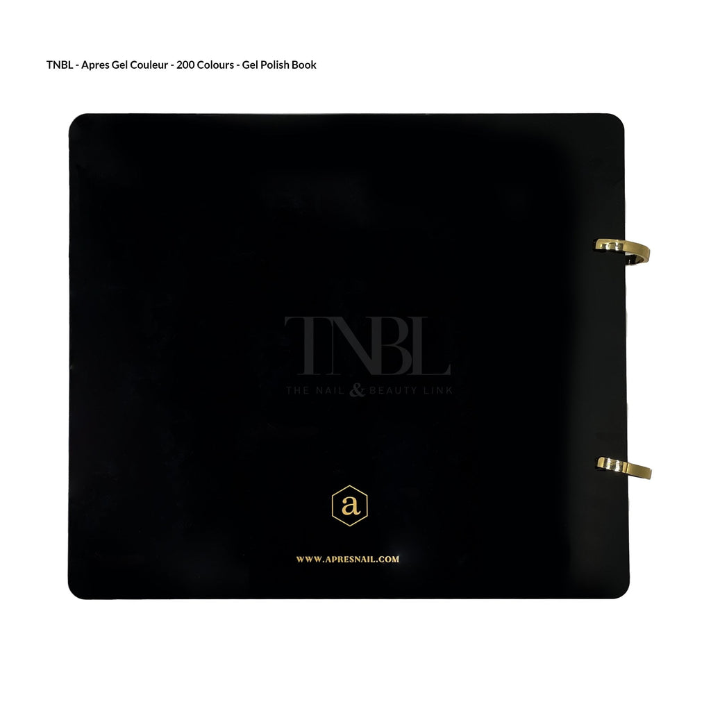 APRES APRES 200 Gel Couleur Display Book V1- Black