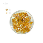 Nail Art Pot - ORANGE STARS