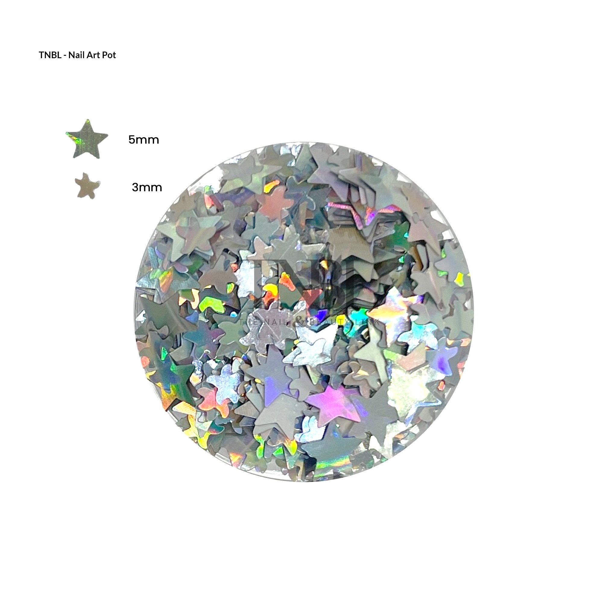 Star Holo Glitter in Pot