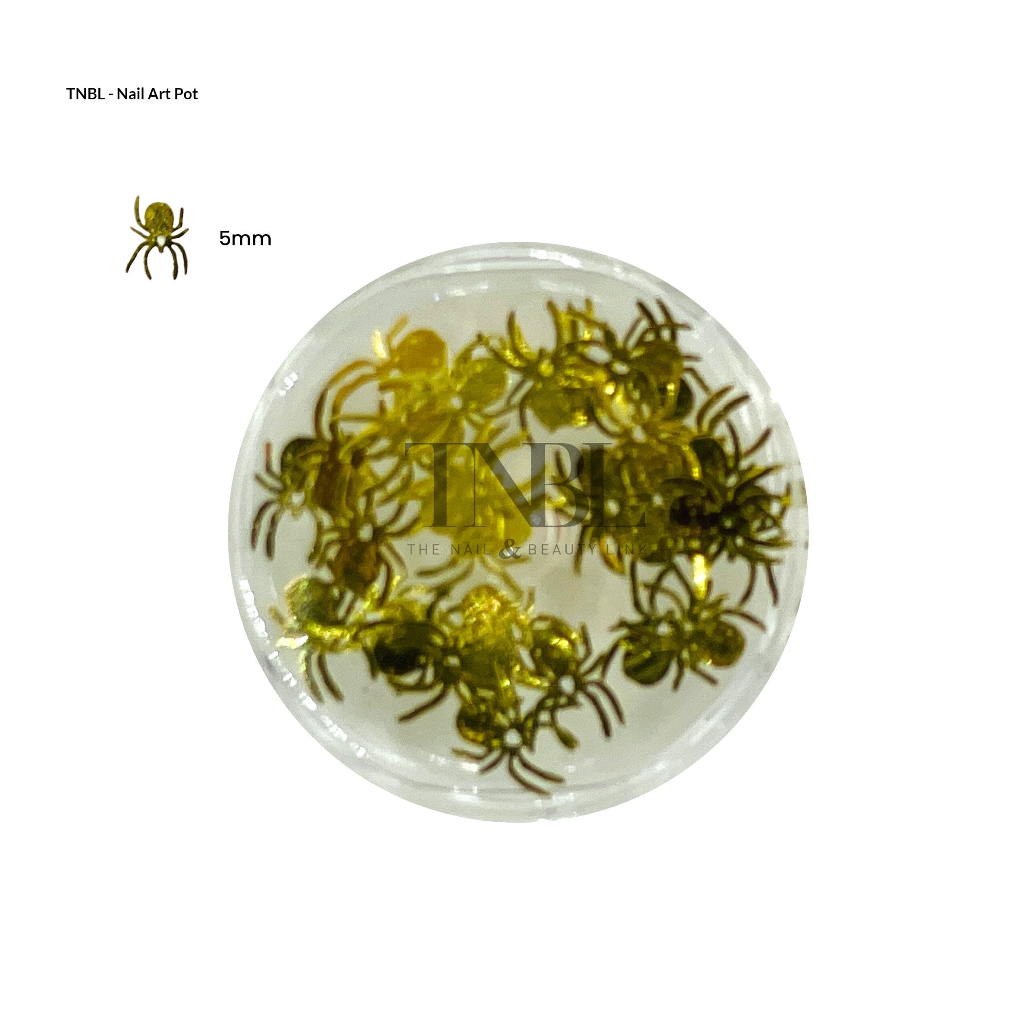 Nail Art Pot - SPIDERS
