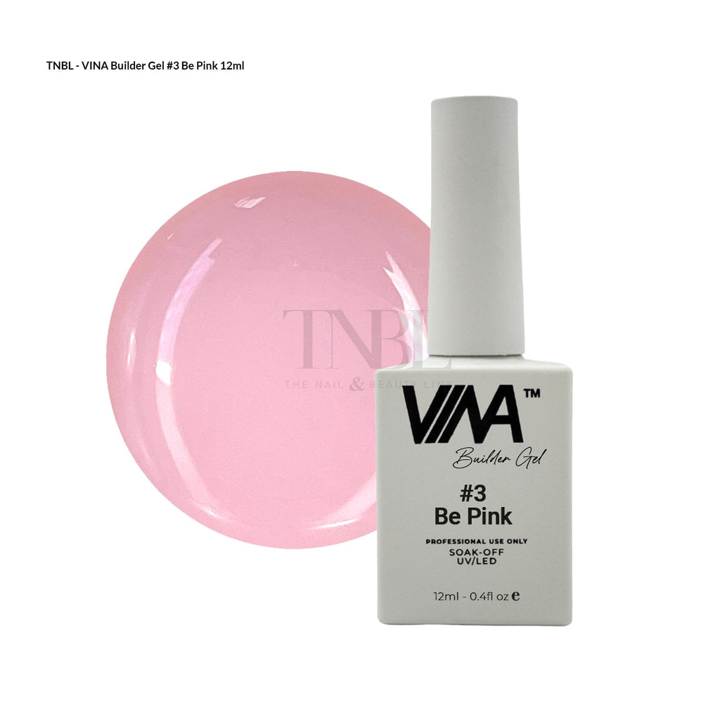 VINA Brush on Builder Gel 12ml - #3 Be Pink