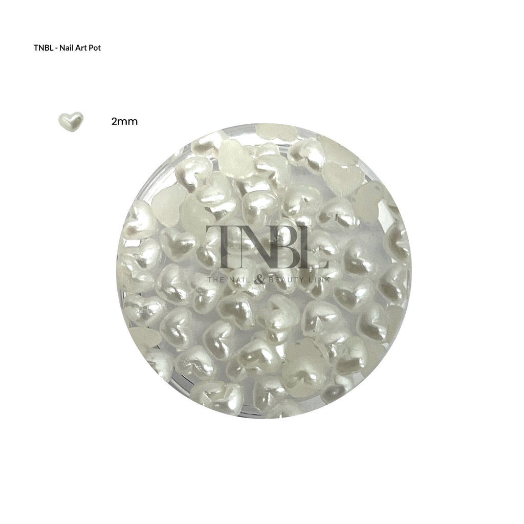 3D Pearl small Heart - Pot