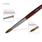 TNBL Kolinsky Acrylic Brush (Wood) #8