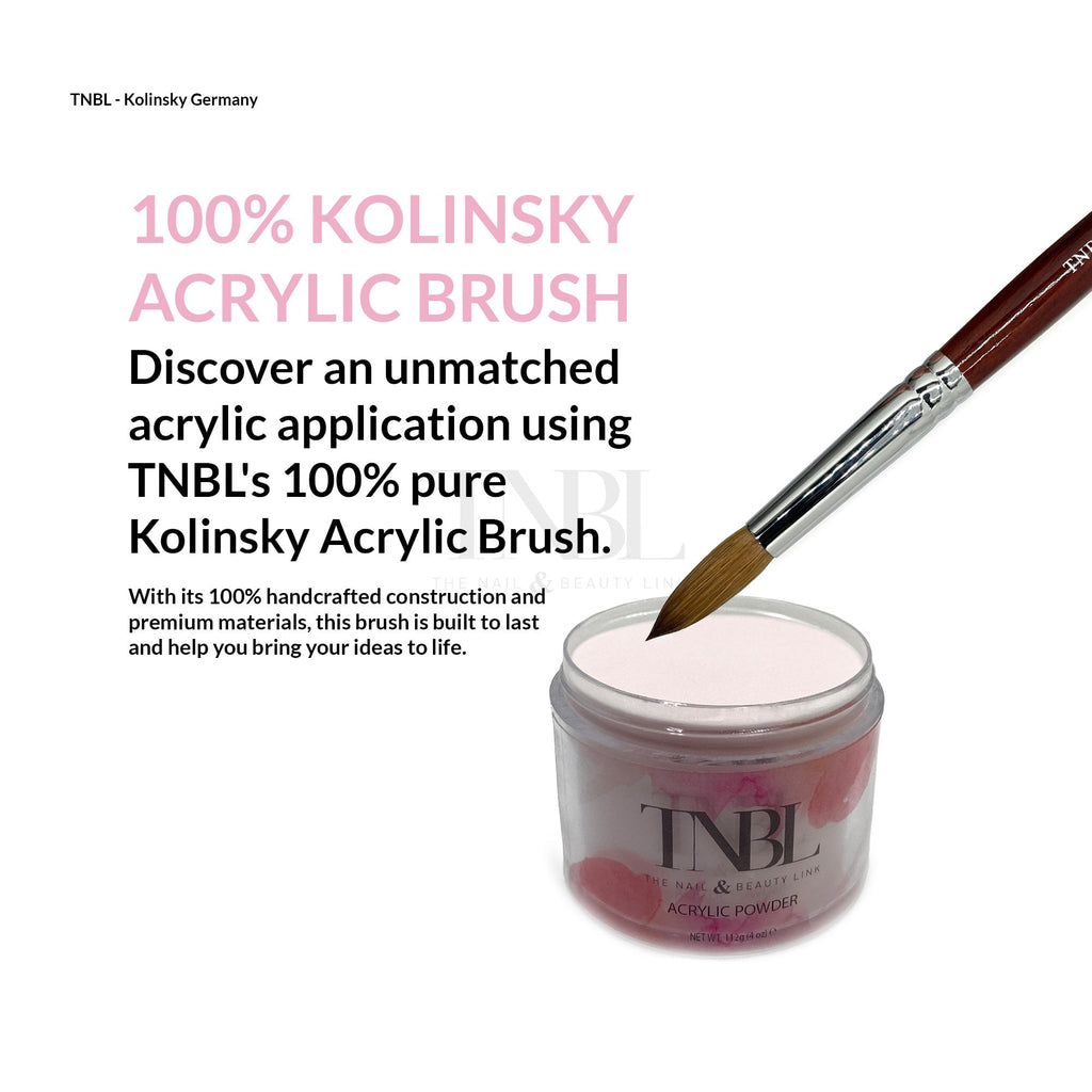 TNBL Kolinsky Acrylic Brush (Wood) #8