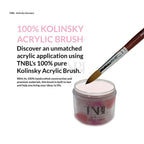 TNBL Kolinsky Acrylic Brush (Wood) #8