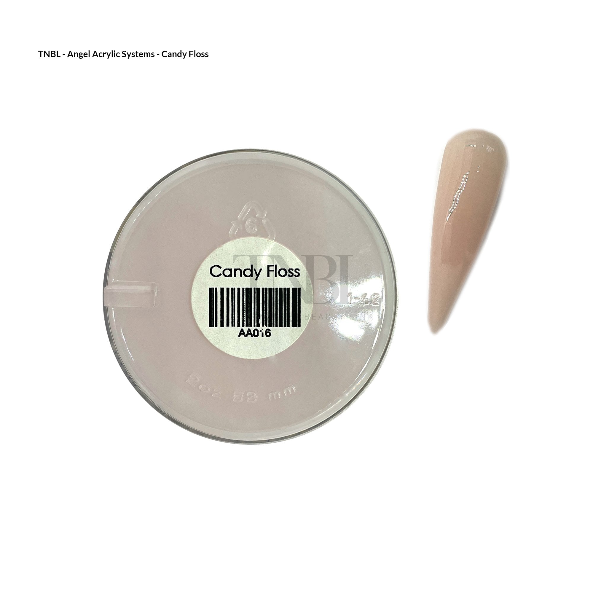 Angel Acrylic Systems Powder - Candy Floss 56g/2oz