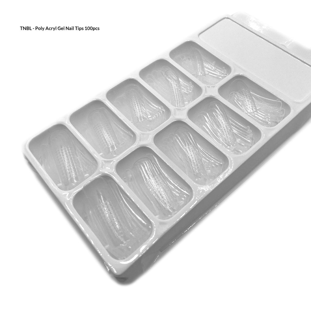 Poly Acryl Gel Nail Tips 100PCS