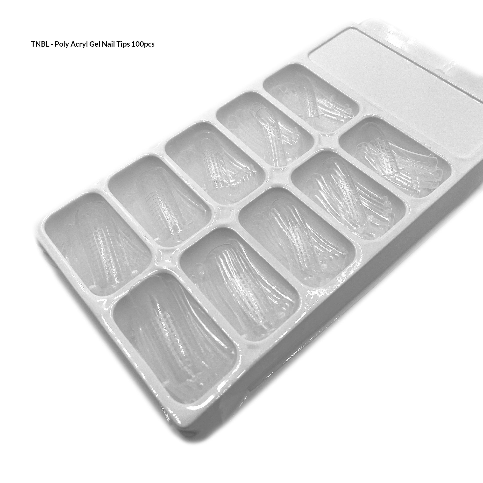 Poly Acryl Gel Nail Tips 100PCS