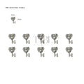 Nail Art Charm - 35 (10pcs)