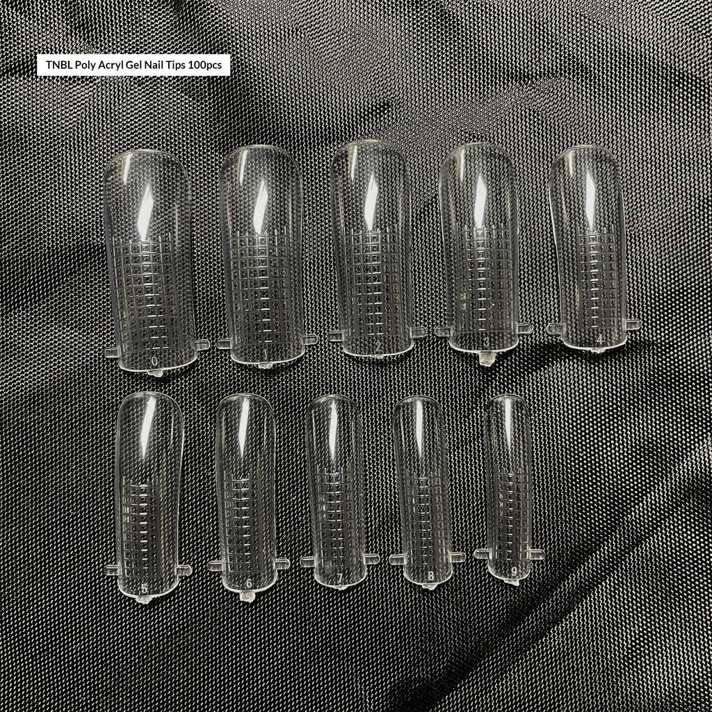 Poly Acryl Gel Nail Tips 100PCS