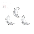 SWAROVSKI Element Half Moon - Crystal 2813