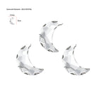 SWAROVSKI Element Half Moon - Crystal 2813
