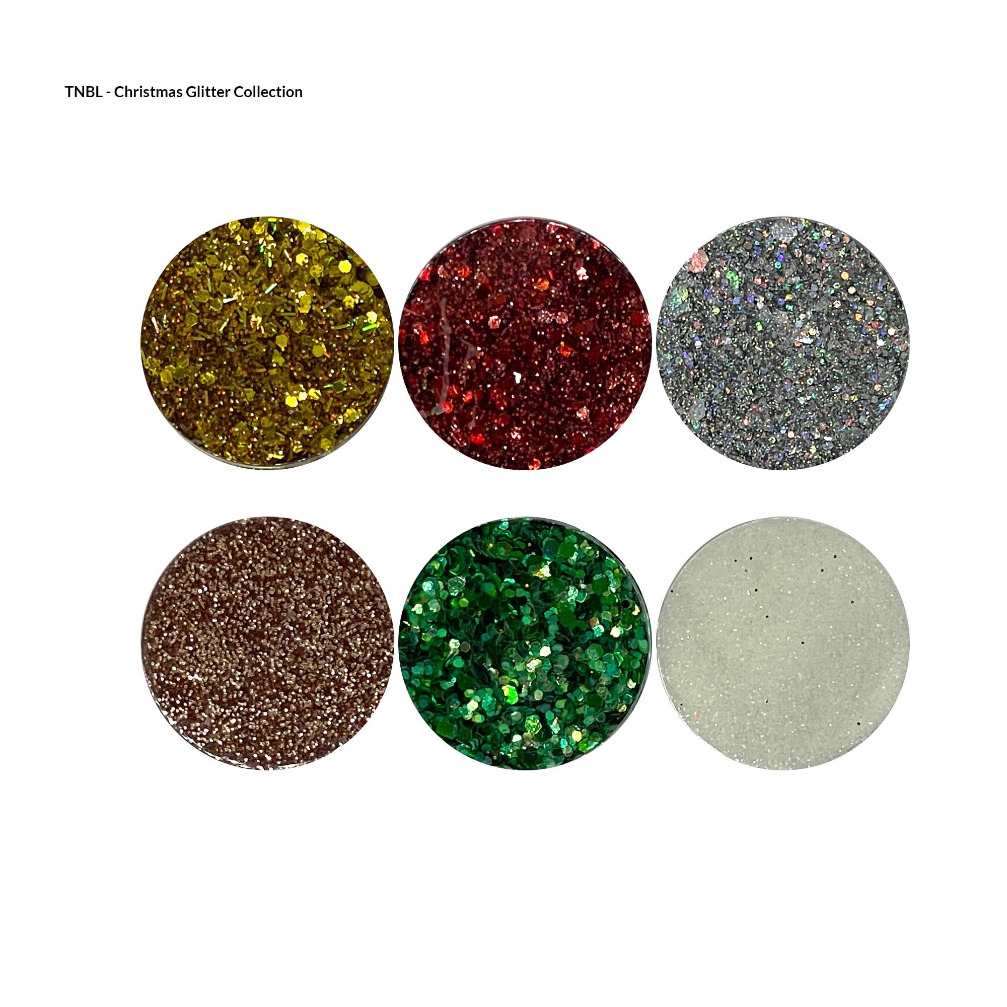 Glitter Kit - Christmas Collection 6 x 3g
