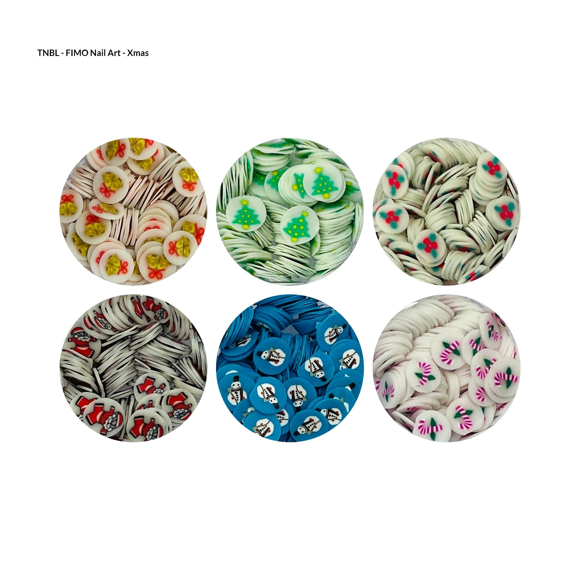 Fimo Set - Christmas Collection 6PCS