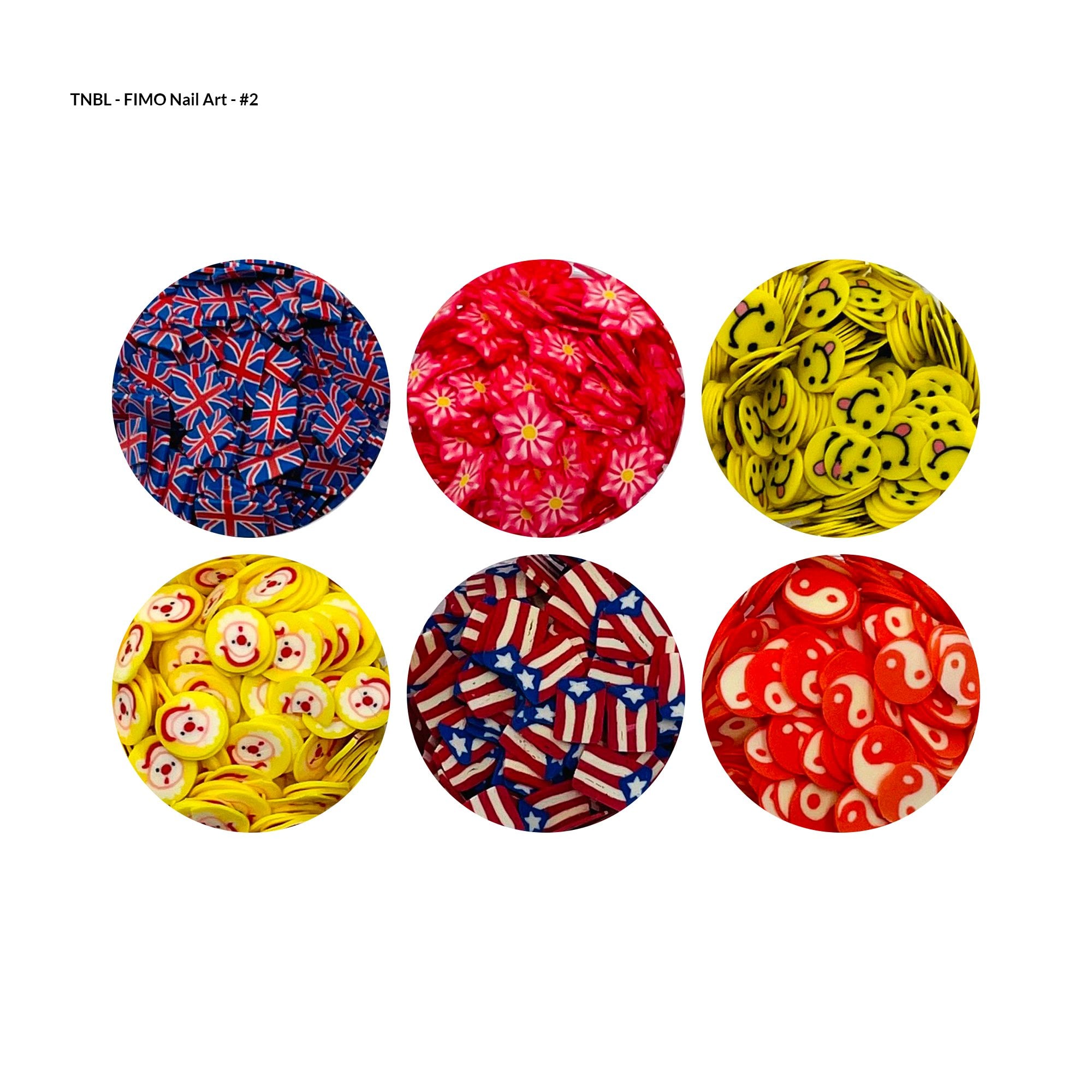 Fimo Set 2 - 6PCS
