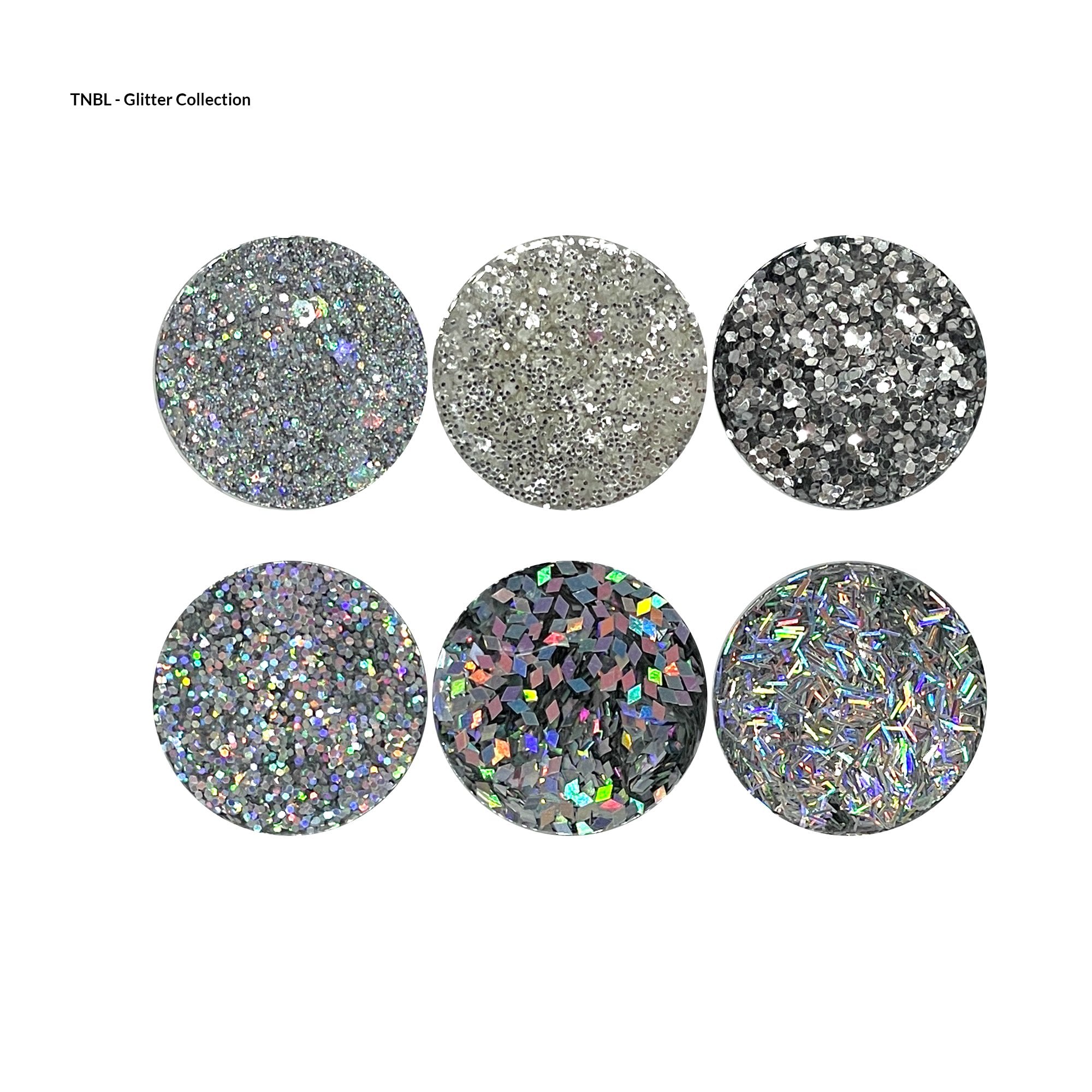 Glitter Kits (3xcolours available )- Holo Collection 6 pcs