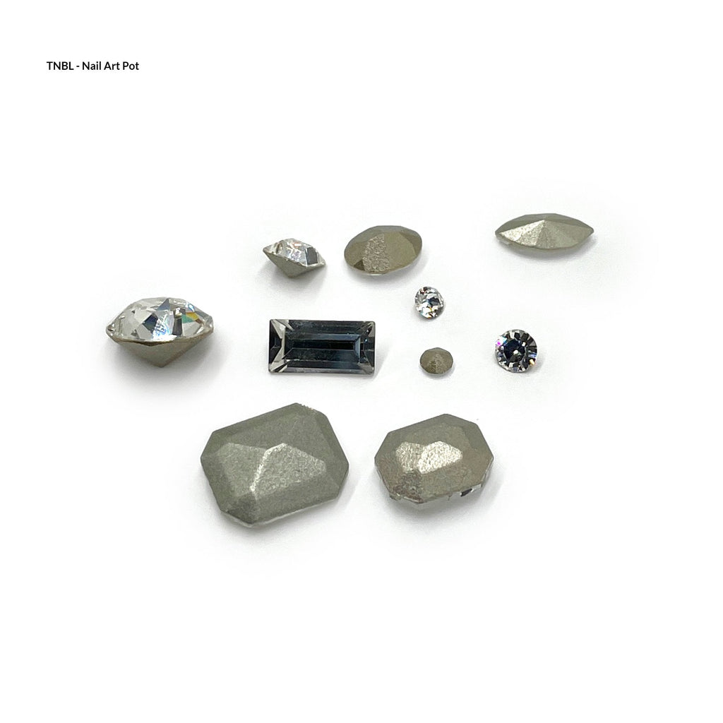3D - Assorted  Fancy Stone - 10PCS