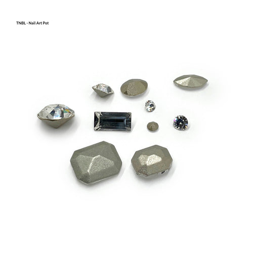 3D - Assorted  Fancy Stone - 10PCS