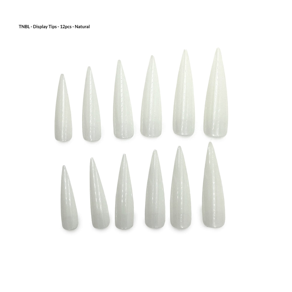 Nail Display Tips Size 0-11 12pcs