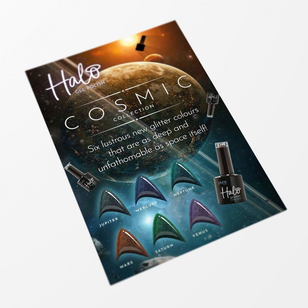 HALO Salon Poster Size A2 - Cosmic