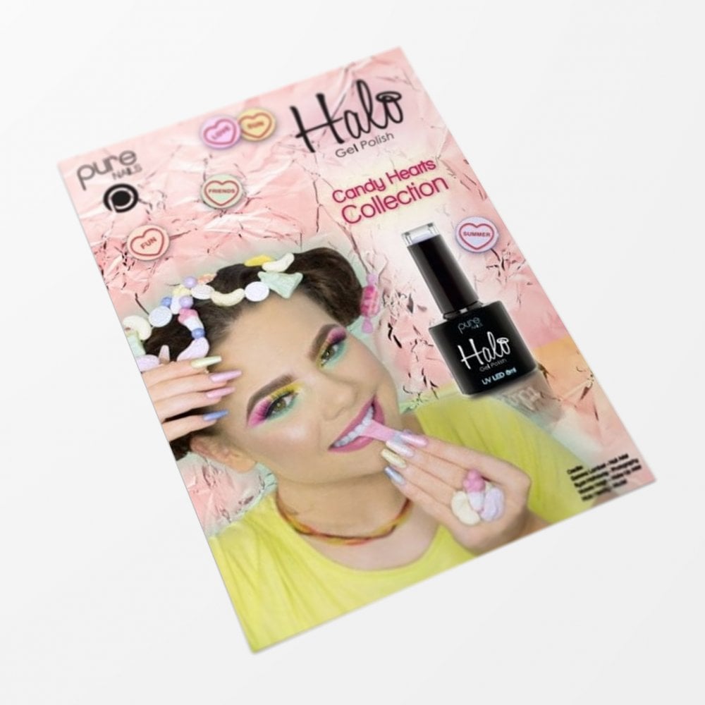 HALO Salon Poster Size A2 - Candy Heart