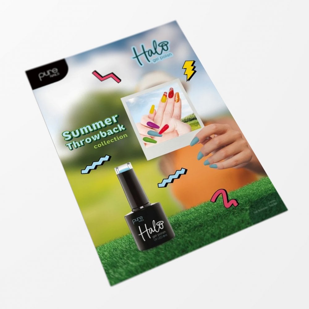 HALO Salon Poster Size A2 - Summer Throwback