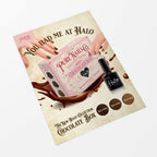 HALO Salon Poster Size A2 - Chocolate Box
