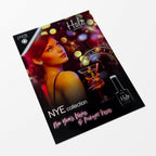 HALO Salon Poster Size A2 - NYE Collection
