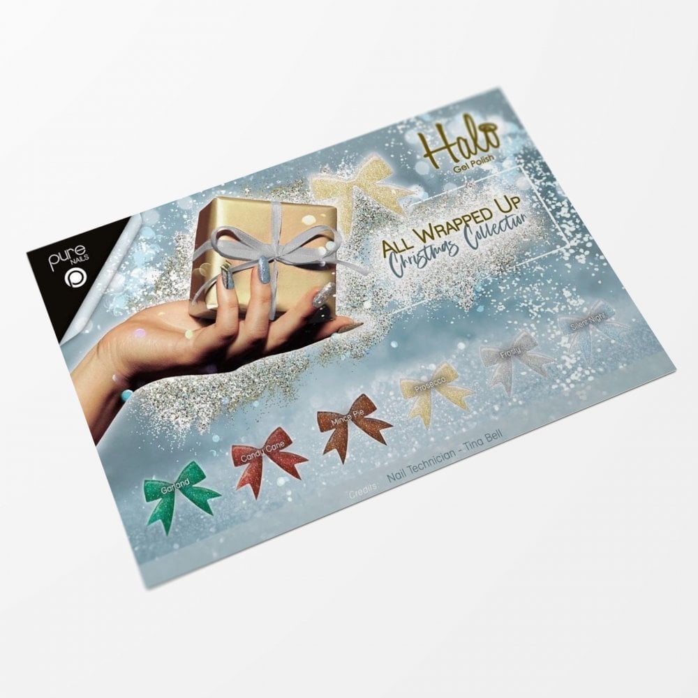 HALO Salon Poster Size A4 - All Wrapped Up