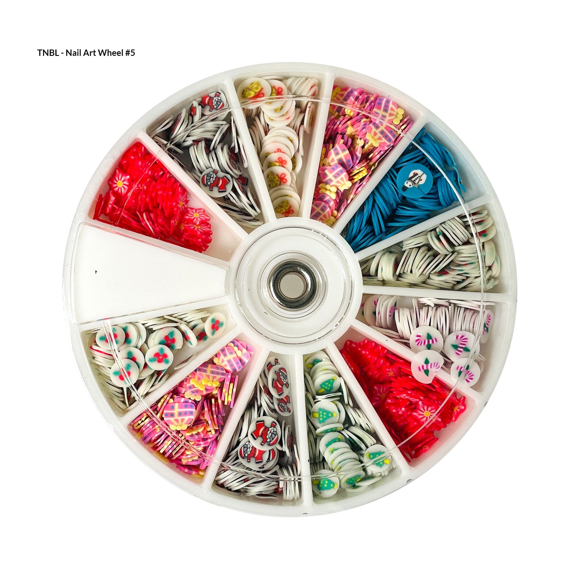 Large Wheel - #15 - Christmas Fimo