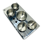 Stainless Steel Dappen Dish Set - 5pcs