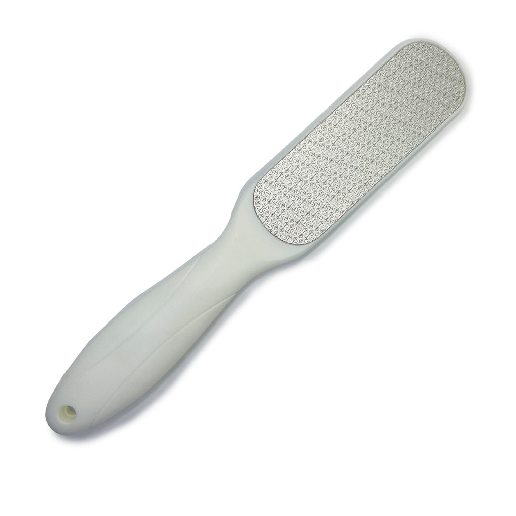 Dual-Sided Metal Foot File WHITE