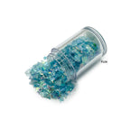 Aqua Blue Flake Pot 1/2oz - FL06